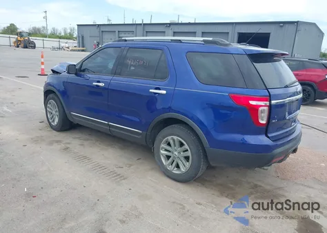 2013 Ford Explorer Xlt из США, поврежденный, VIN 1FM5K7D85DGA53956